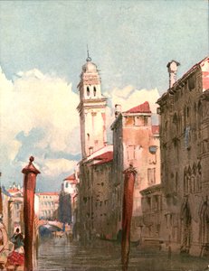 Veduta su un canale, c1826, c1900