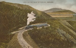 Vista sulla Vale of Rheidol Railway, inizio XX secolo da Unbekannt