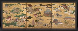 Vedute di Kyoto, 1600 da Unbekannt