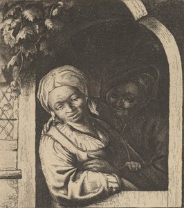 Ragazza del villaggio, 1610-85 da Unbekannt