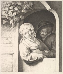 Ragazza del villaggio, 1610-85 da Unbekannt