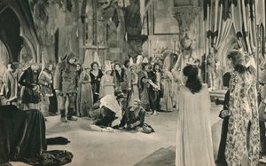 Villon John Barrymore minacciato di morte da Luigi XI, 1927