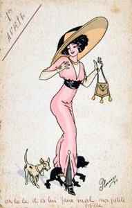 Cartolina francese vintage