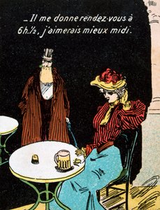 Cartolina francese vintage