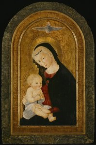 Vergine e Bambino, 1460-70 da Unbekannt