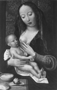 Vergine e Bambino, 1520-50 da Unbekannt