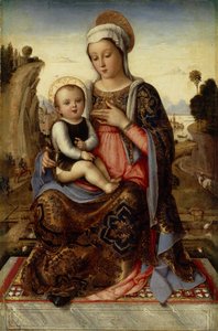Vergine e Bambino da Unbekannt