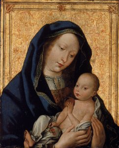 Vergine e Bambino con mela, XV secolo da Unbekannt