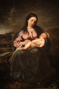 Vergine e bambino di Alonso Cano, Madrid, Spagna da Unbekannt