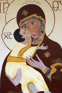 Vergine e bambino da Unbekannt