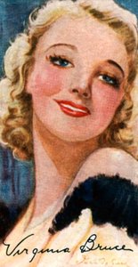 Virginia Bruce, 1910-1982, attrice e cantante americana, XX secolo