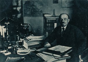 Vladimir Ilich Lenin, leader bolscevico russo, Mosca, Russia, 7 ottobre 1922 da Unbekannt