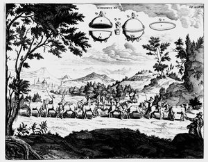 Dimostrazione di Von Guericke della forza della pressione dell