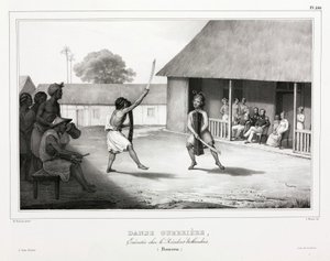 Danza di guerra, Isola di Buru da Unbekannt