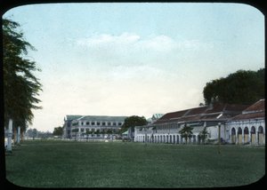 Edifici del dipartimento della guerra e collegio militare, Bangkok, Siam da Unbekannt