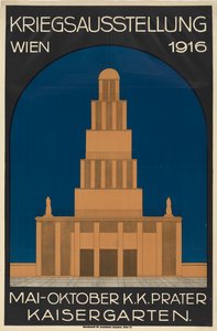 Mostra di guerra Vienna 1916 da Unbekannt