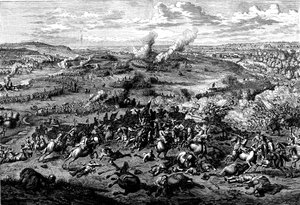 Guerra di successione spagnola: Battaglia di Blenheim, Baviera, 3 agosto 1704 da Unbekannt