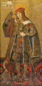 Santo guerriero, 1490-1500 da Unbekannt
