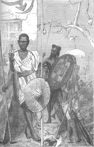 Guerrieri del Mahdi, c1885 da Unbekannt
