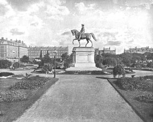 Statua di Washington, Public Garden, Boston, USA da Unbekannt
