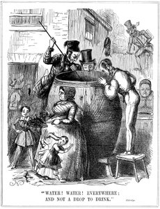 Acqua! Acqua! Ovunque, e non una goccia da bere, 1849