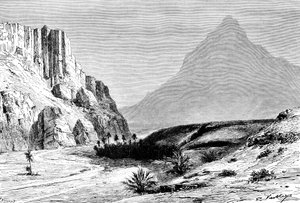 Web El-Halluf, vicino a Figuig, Marocco, 1895