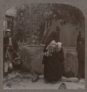 Pozzo vicino alla casa di Pietro, Jaffa, c1900