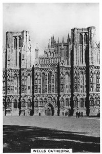 Cattedrale di Wells, Wells, Somerset, Inghilterra, 1936 da Unbekannt