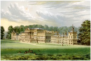 Wentworth Woodhouse, Yorkshire, casa del conte Fitzwilliam, c1880 da Unbekannt