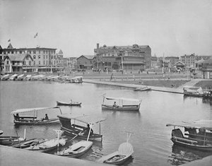 Lago Wesley, Asbury Park, New Jersey, c1897 da Unbekannt