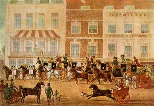 Poste del West Country alla Gloucester Coffee House, Piccadilly