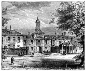 Facciata ovest di Kensington Palace, Londra, 1900 da Unbekannt