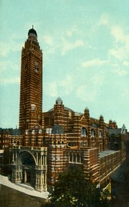 Cattedrale di Westminster, Londra, c1910 da Unbekannt