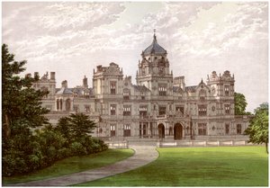 Westonbirt House, Gloucestershire, casa della famiglia Holford, c1880 da Unbekannt