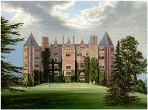 Westwood Park, Worcestershire, casa di Lord Hampton, c1880 da Unbekannt