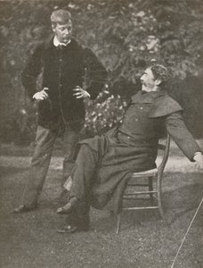 Whistler e Menpes, c1885, 1904 da Unbekannt