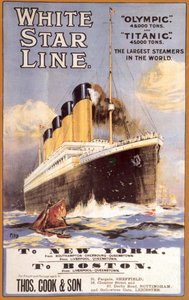 White Star Line. Titanic & Olympic, c. 1911 da Unbekannt