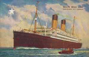White Star Line. Twin-Screw S.S. Doric., c1920s