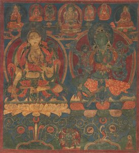 Tara Bianca e Tara Verde, 1450-1500 da Unbekannt