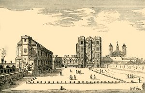 Whitehall circa 1650, 1881 da Unbekannt