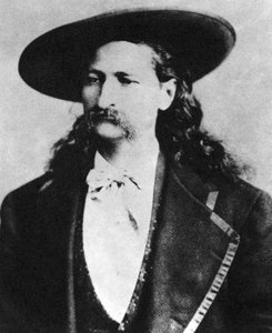 Wild Bill Hickock, esploratore e uomo di legge americano, 1873