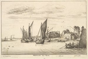 Willebroeck presso Boom, 1651 da Unbekannt