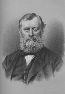William Edward Forster, industriale, filantropo e politico britannico, c1880 1883 da Unbekannt