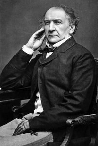 William Ewart Gladstone, statista liberale britannico, 19° secolo