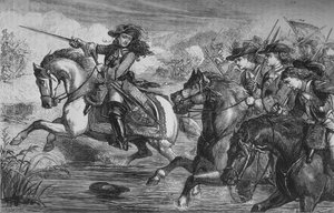 Guglielmo III alla Boyne da Unbekannt