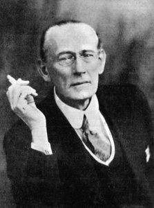 William John Locke 1863-1930, romanziere e scrittore di racconti britannico, inizio XX secolo
