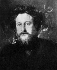 William Morris, artista, scrittore, socialista e attivista inglese da Unbekannt