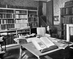 Studio di William Morris, Kelmscott Manor, Kelmscott, Oxfordshire da Unbekannt