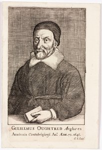 William Oughtred, matematico inglese da Unbekannt