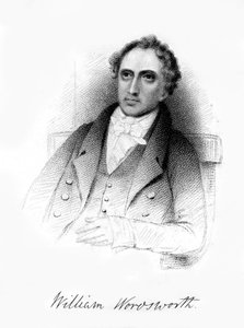 William Wordsworth, poeta romantico inglese, XIX secolo da Unbekannt